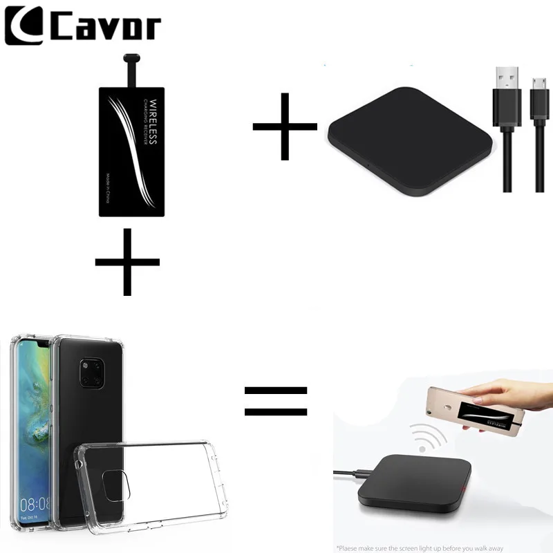 Беспроводное зарядное устройство Qi для Huawei Mate 20 Lite 20X Mobile Power Bank беспроводной