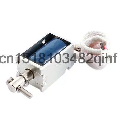 

DC 6V 0.42A 3mm 50g Linear Motion Pull Action Solenoid Electromagnet