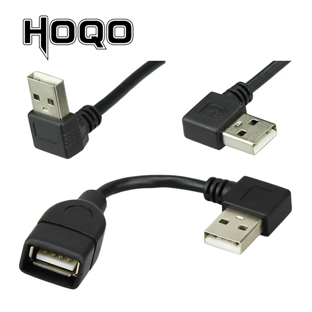 10 см 20 90 градусов USB мужчина к женскому удлинитель вверх/вниз/влево/вправо под