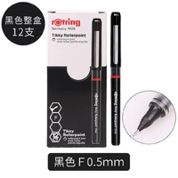 germany original rotring tikky rollerpoint fine pen f 0 5mm 12pcslot