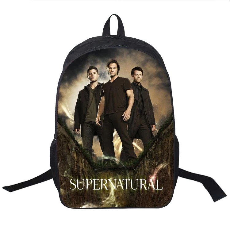 Высококачественный рюкзак Supernatural для детей, сумки для мальчиков и девочек, модный подарок-сюрприз, рюкзак для подростков, школьный рюкзак