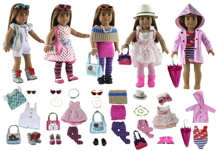 5 шт./комплект дождевик с юбкой для принцессы|Куклы| |