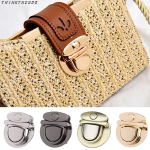 THINKTHENDO модная новая пряжка, закрученный замок, фурнитура для сумки, сумка, сделай сам, ремесло, закручивающиеся замки, застежка, аксессуары, 4 цвета