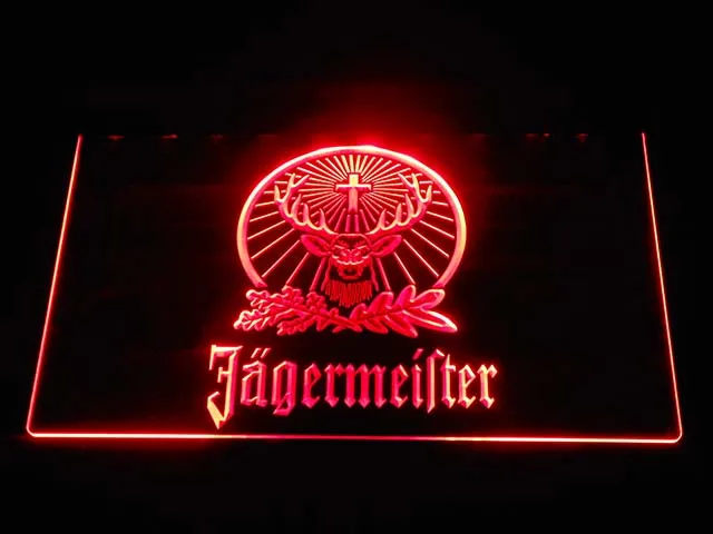 A231 Jagermeister олень светодиодный неоновые вывески | Дом и сад