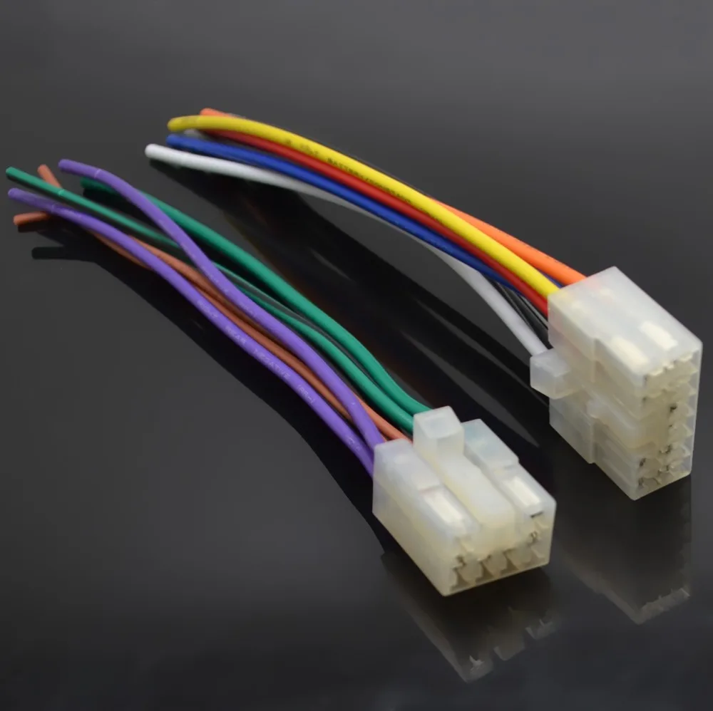 1 пара автомобильный аудио стерео адаптер электропроводки для Toyota/Scion радио CD/DVD