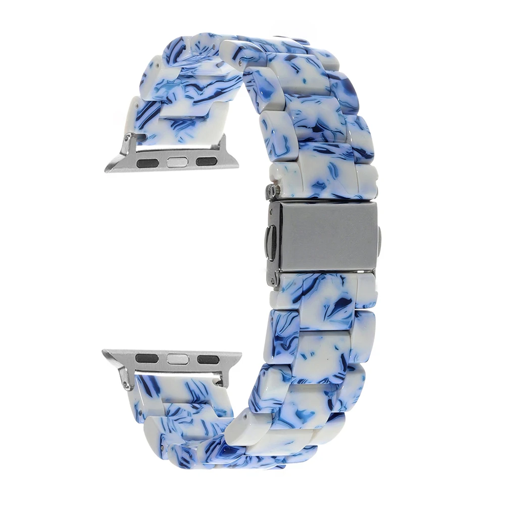 Новая смола наручных часов Apple Watch версии аксессуары 20 мм/22 мм/38/40/42/44 мм имитация