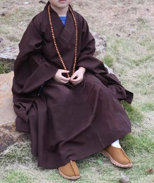 Детские буддистские монашеские костюмы shaolin kungfu унисекс высокое качество