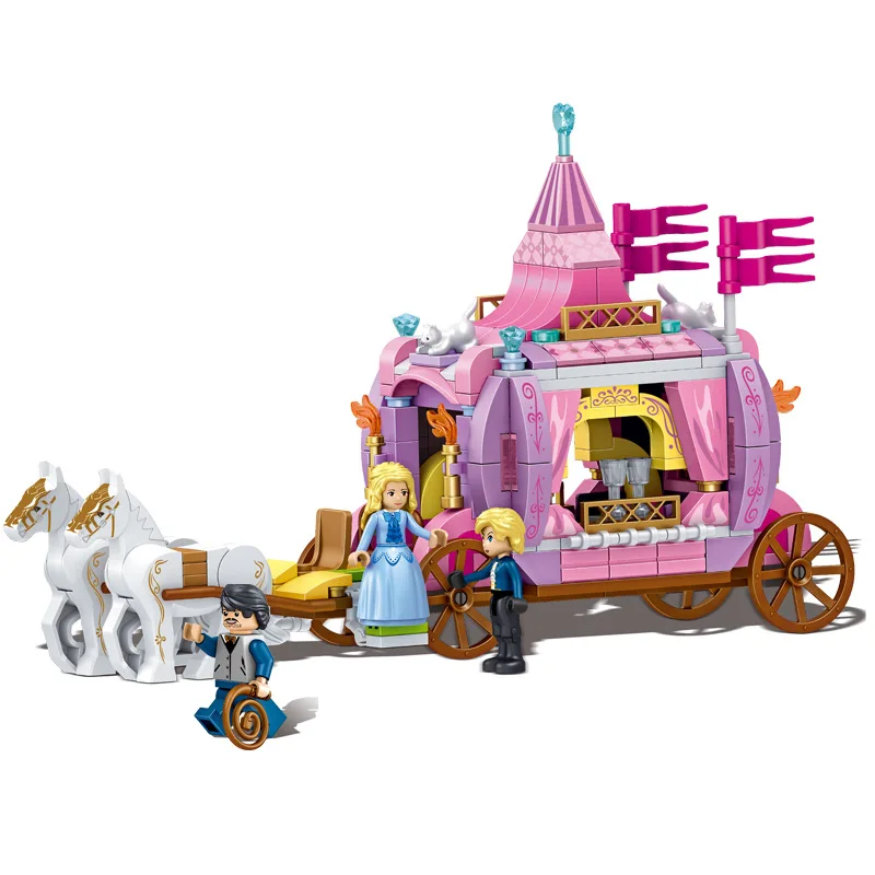 351 шт. детский строительный блок игрушка совместимая с Legoingly city friends принцесса