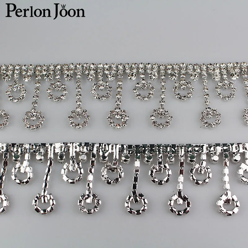 Металлическая цепочка для платьев сумок обуви аксессуаров 1 ярд|5 yard|rhinestone chaincrystal