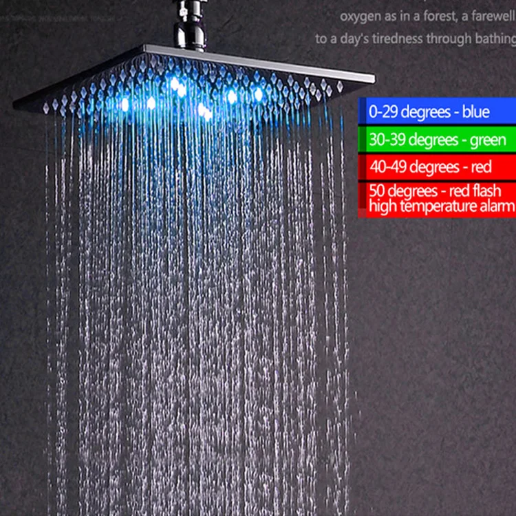 Заводские Многофункциональный 12 дюйм(ов) осадков дождь spa Насадки для душа