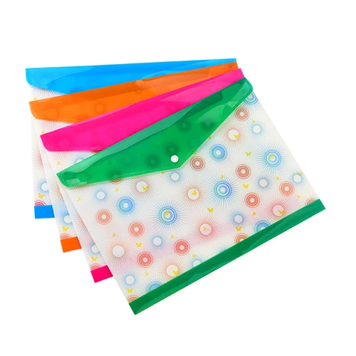 12pcs mix 4colors 12 шт./компл. a4 файл Фолд прозрачные пластиковые папки A5 Сумка для документов офисная папка сумка для хранения продуктов школьные принадлежности - Цвет: 12pcs mix 4colors