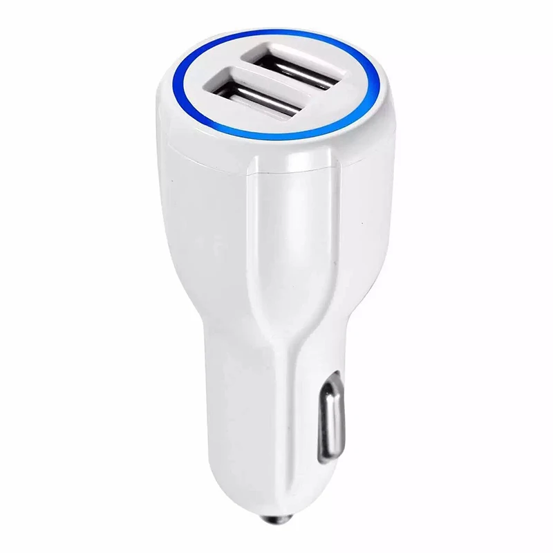 Автомобильное зарядное устройство с двумя usb портами 12В 1.6A Max Quick Charge QC 3 0