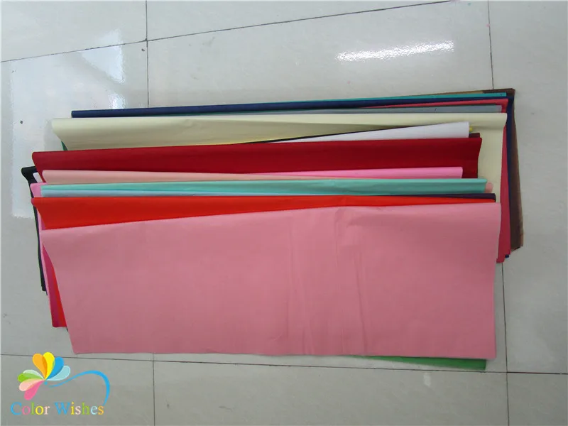 

20sheets/pack 50*75cm Decorative Wrapping Tissue Paper for Wedding DIY Craft Activity Gift Packaging Supplies