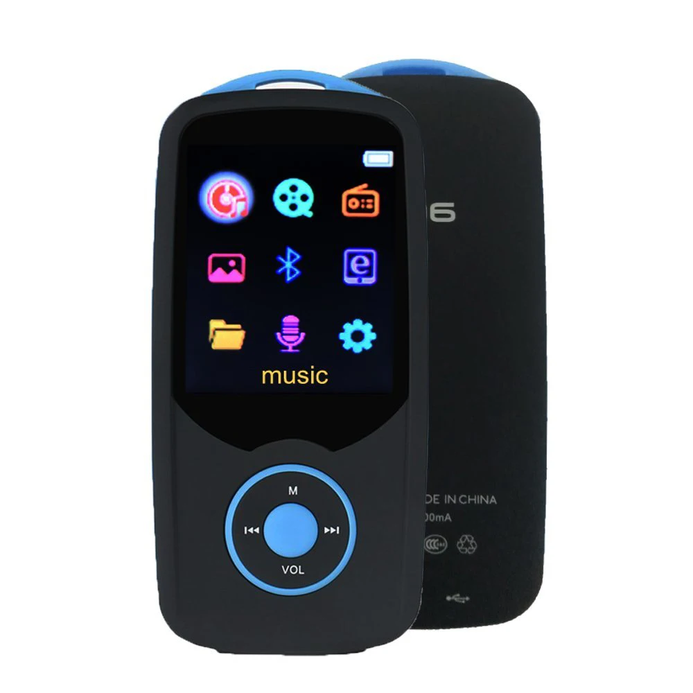 Портативный Новый Bluetooth4.0 MP3 музыкальный плеер 16 Гб оригинальный RUIZU X06 с 1 8 дюймов