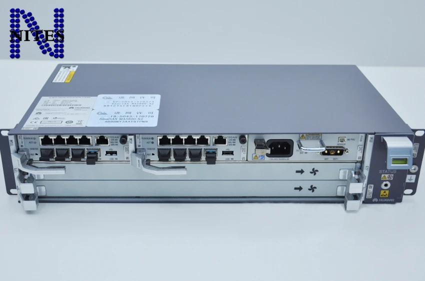 Original new Hua wei MA5800 - X2 GPON / EPON OLT MPSC*2+PISB*1 AC power supply series | Fiber Optic Equipment