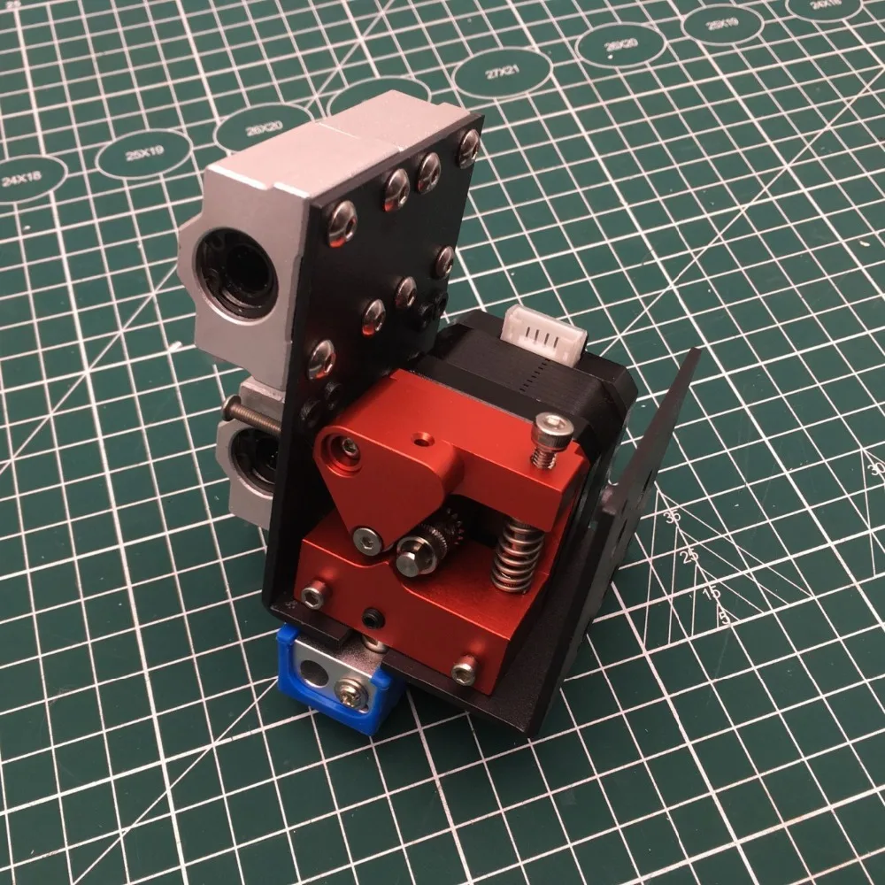 aluminum Btech dual drive MK10 extruder for upgrade Anet A8 Wanhao/Monoprice 3D printer gear extrusion flexible | Компьютеры и офис