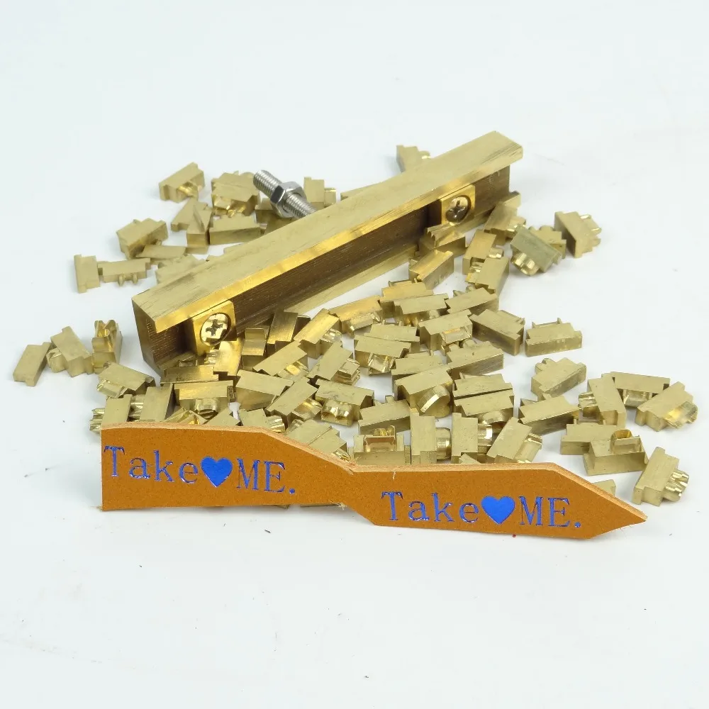 T образный № 6/7 гибкие буквы ЧПУ гравировка RCIDOS горячее тиснение из фольги номер