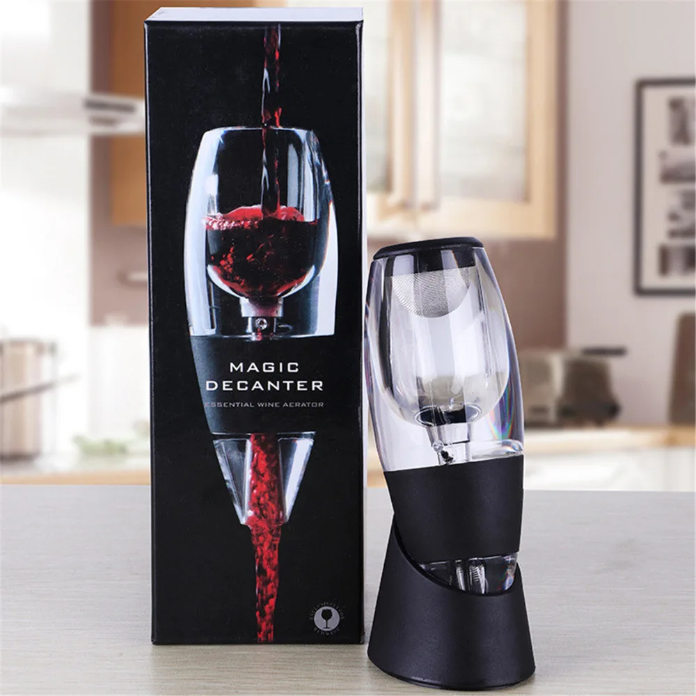 Мини акриловый для красного вина аэратор Magic Quick Essential Графин аэрационный мешочек