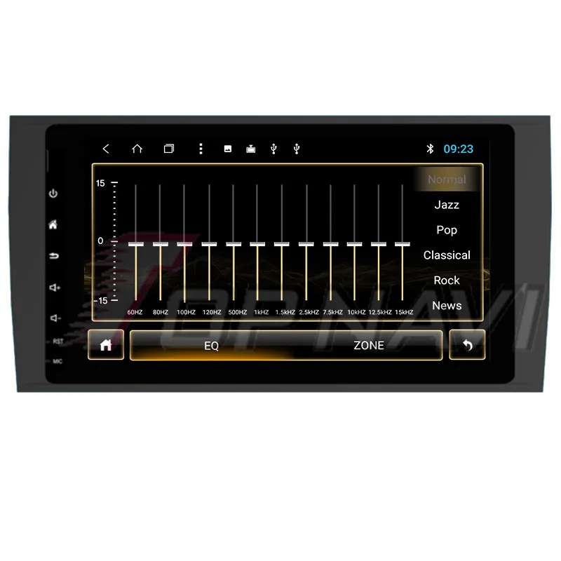 Автомобильный GPS-навигатор TOPNAVI 8 дюймов Android 1 для Porsche Cayenne 2003 2004 2005 2006 2007 2008 2009 2010