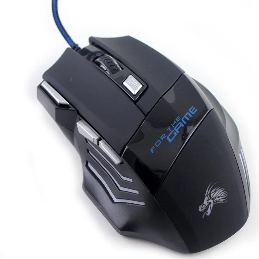Mice gamer Mouse wired gaming mouse game USB Receiver 2.4GHz Optical For PC Laptop dropshipping | Компьютеры и офис