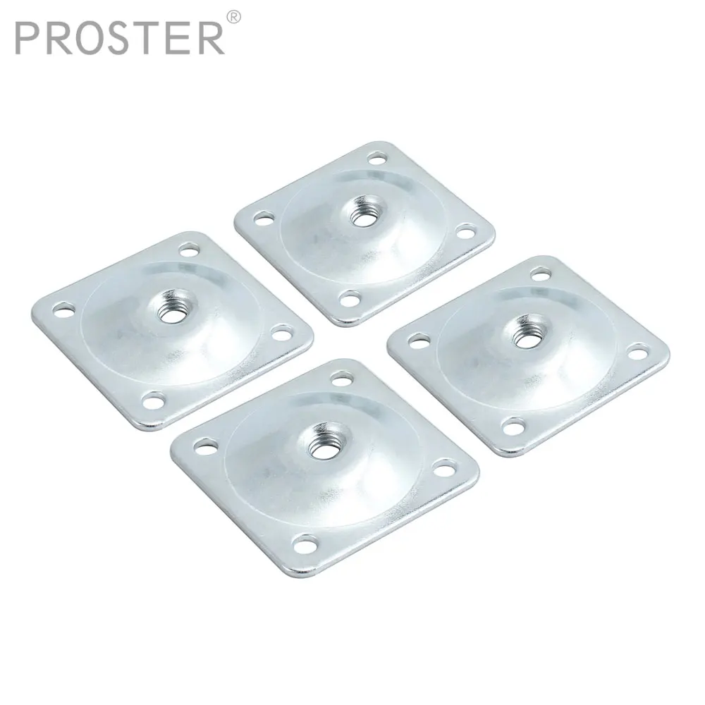 Proster 4 крепежные опорные пластины Angel + M8 x 50 металлические дюбельные винты M3.5 x20 |