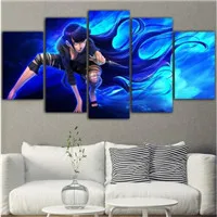 5 шт. плакат аниме горячее Аниме Наруто Tableau Peinture сюр Toile Холст Плакаты с живописью и принты гостиная Прямая