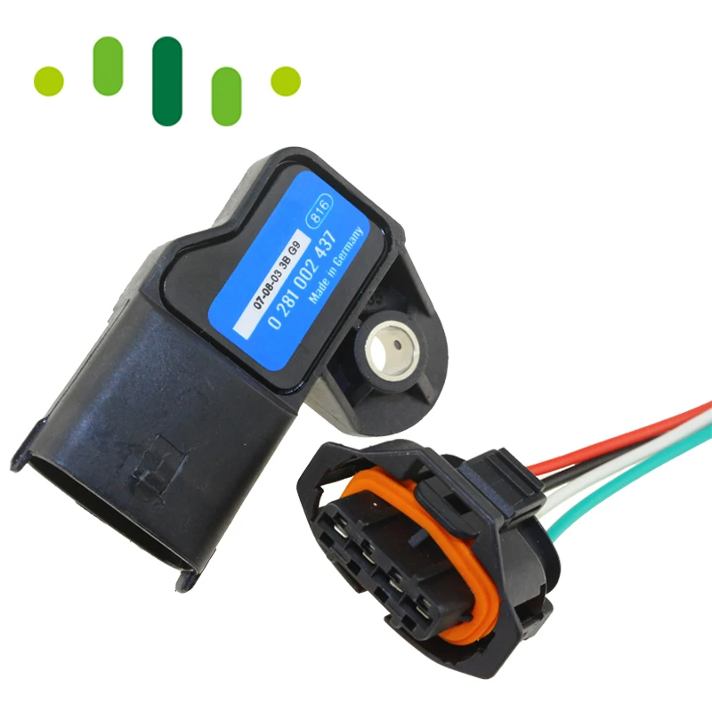 0281002437 Boost карта сенсор для Alfa Romeo 147 156 159 166 автомобиль Brera GT Giulietta Mito паук Volvo S60 V70 с разъемом