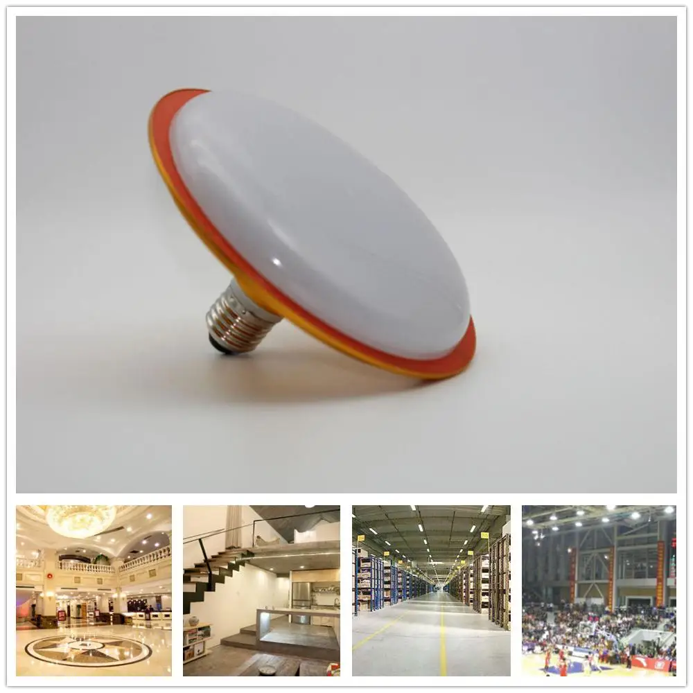 AKDSteel E27 LED 3 защитные летающая тарелка свет ночник лампа с золотой оболочкой и