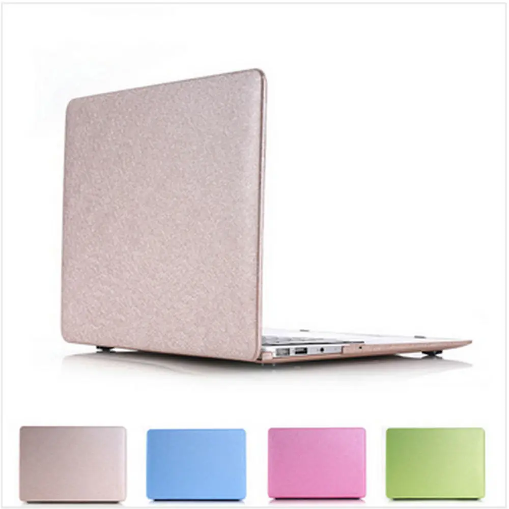 Роскошный Шелковый кожаный чехол для Macbook Air Pro Retina 11 12 13 15 сумка ноутбука mac book air |