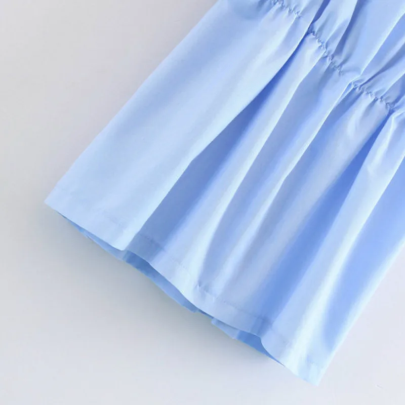 SCQP Симпатичные Эластичный пояс одноцветное Для женщин футболка белье О образным