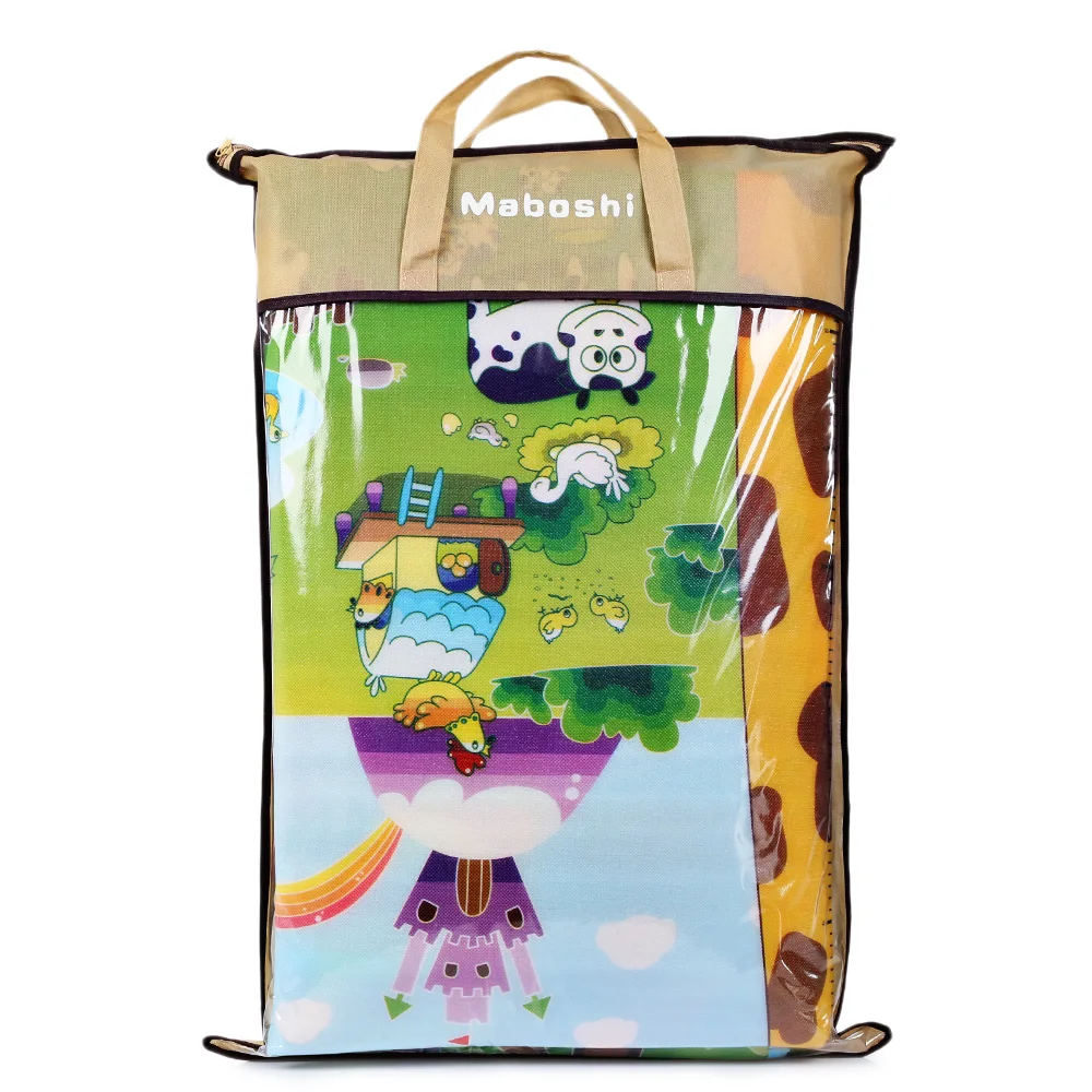 Maboshi 200x180 см двухсторонний мягкий пенопластовый коврик для ползания маленьких