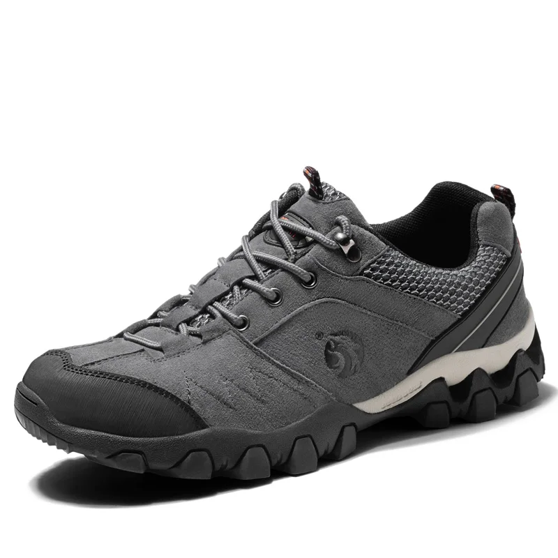 BACKCAMEL Men's Casual Shoes Leather Outdoor Leisure Non-slip Wear-resistant Vulcanized Comfort Footwear Size 38-44 | Обувь