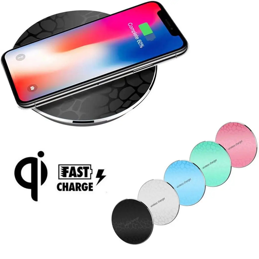 Best Qi Беспроводной зарядки Зарядное устройство площадкой для Apple iPhone X 8 плюс/SAMSUNG