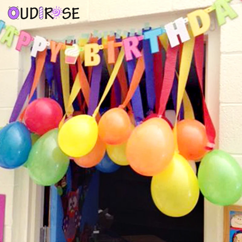 3 рулона сморщенных бумажных стримеров Рождественское украшение сделай сам