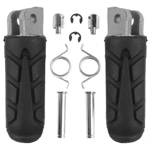 Передние Подножки для Honda CB600 1998 2006 Hornet600 Varadero XL1000V 1999 2008 02 03 04 05 06 черный
