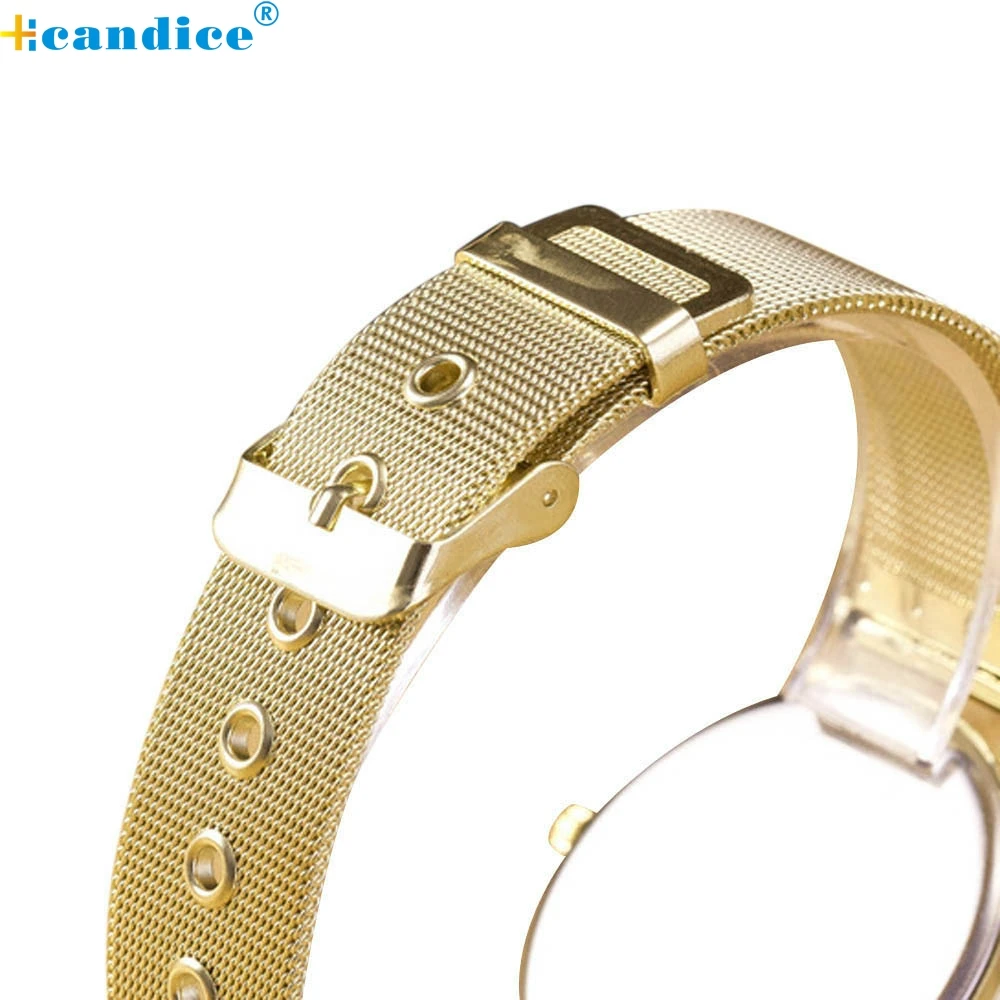 Великолепные Relojes Mujer модные часы женские золотые из нержавеющей стали наручные