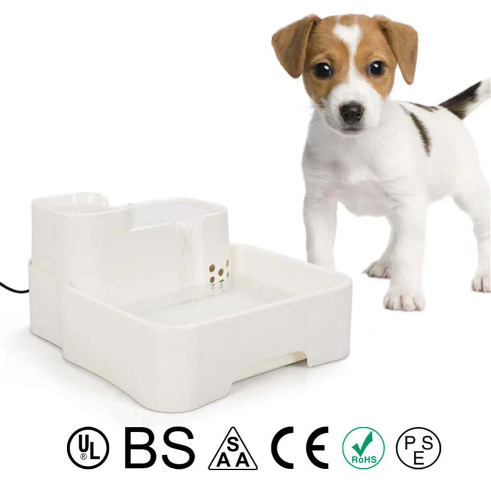 1 ШТ. Новый 4L ЕС/АС/США Plug Автоматическая Pet Фонтан Полива Пить Чаши Собака Кошка