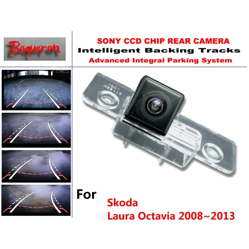 Камера заднего вида для Skoda Laura Octavia 2008 ~ 2013 CCD|rear view camera|rear camera viewrear parking |