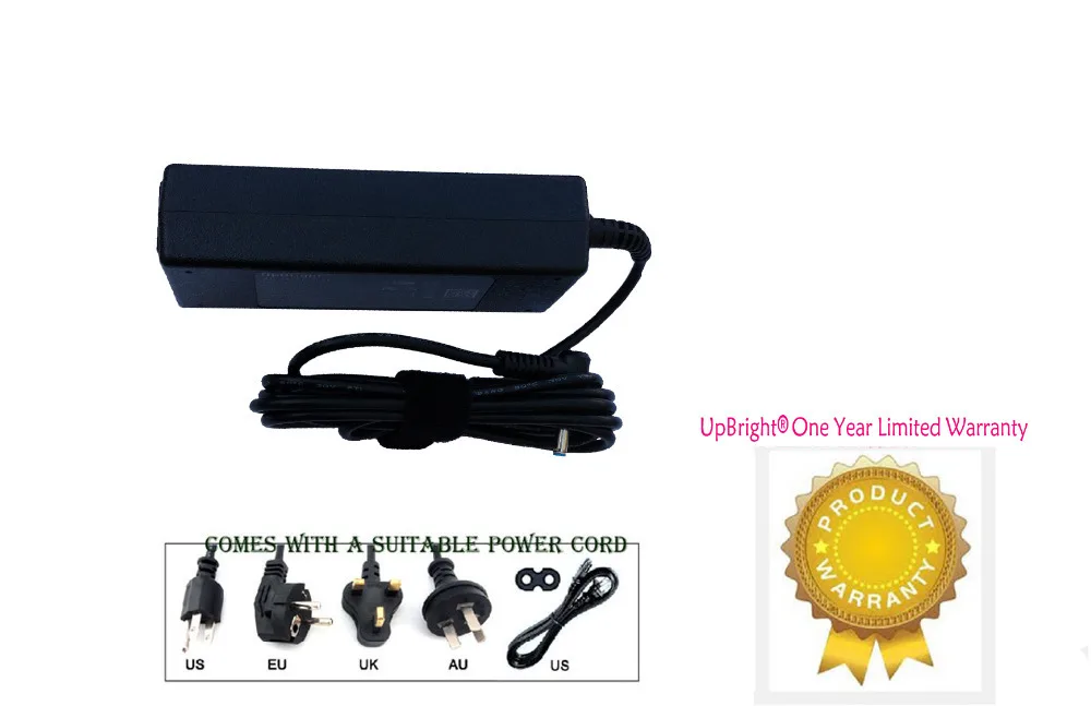 Upbright новый AC / DC адаптер для HP Pavilion 15t n200 15 n287cl n209nr n211nr ноутбук кабель питания