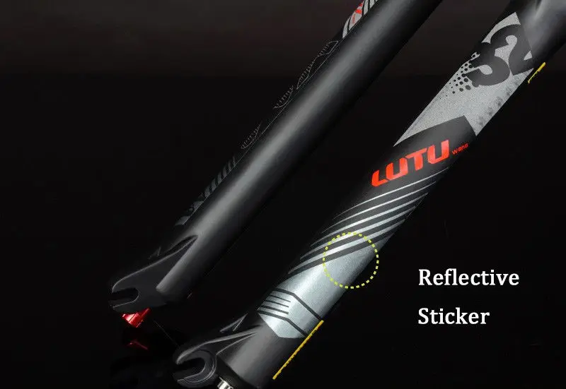 LUTU XM32 MTB пневматическая подвесная вилка MTB воздушная прямая трубка ручной замок жесткий дисковый тормоз для путешествий 100 мм вилка для горного велосипеда 26/27. 5/29