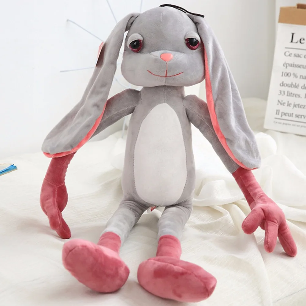 

BABIQU 1pc 100/120cm Forest four brothers long leg unique image plush toy soft stuffed animal cartoon children kawaii cute gifts