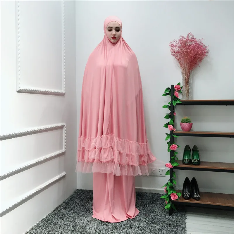 Мусульманский комплект одежды jubah abaya одежда для Рамадана 2019|Мусульманская