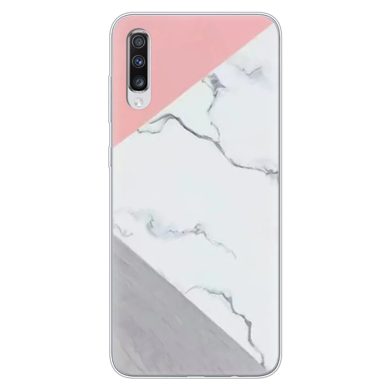 dlshongb Чехол для samsung Galaxy A70, силиконовый чехол 6," с мраморной геометрией, мягкий чехол из ТПУ для samsung Galaxy A70 A 70 A705 A705F, чехол - Цвет: dlshongb