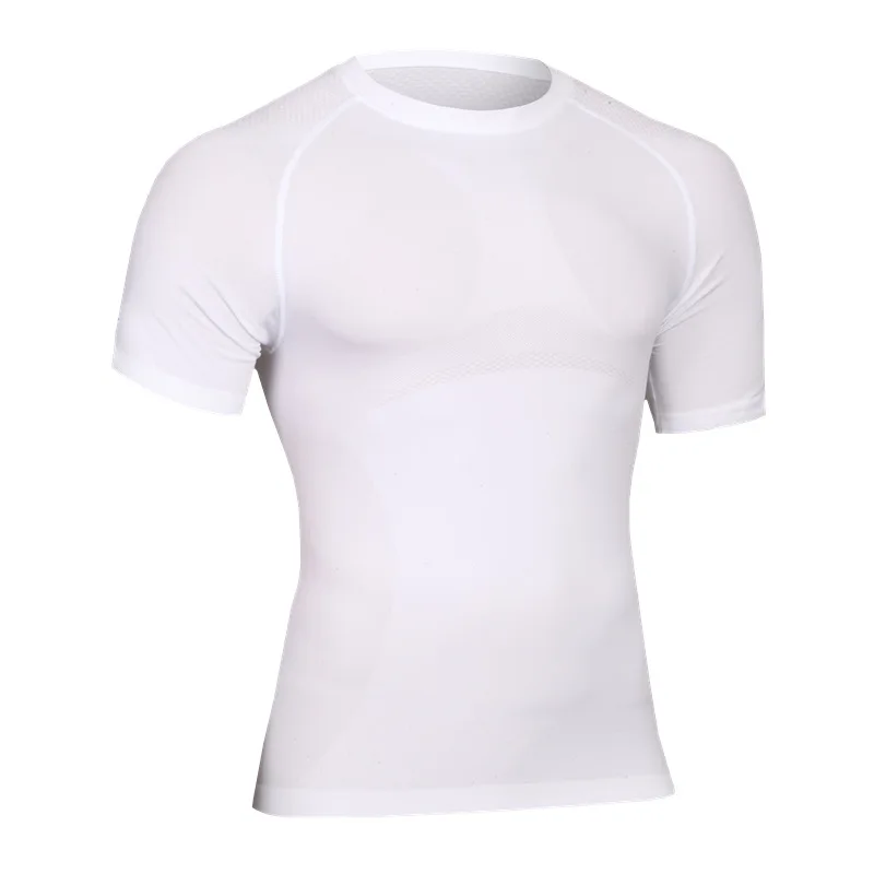 

Men shaper shirt Slimming tank Underwear male short Sleeve Body Shaper Compression tops