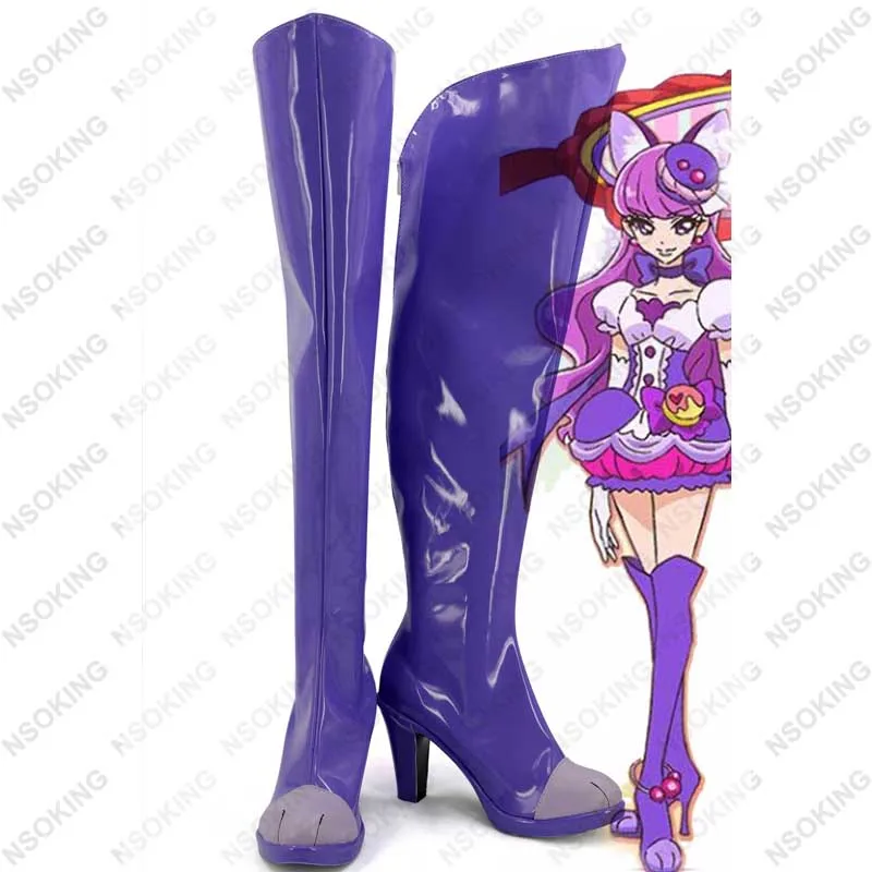 

Женские сапоги для косплея KiraKira Pretty Cure A La Mode Cure Macaron