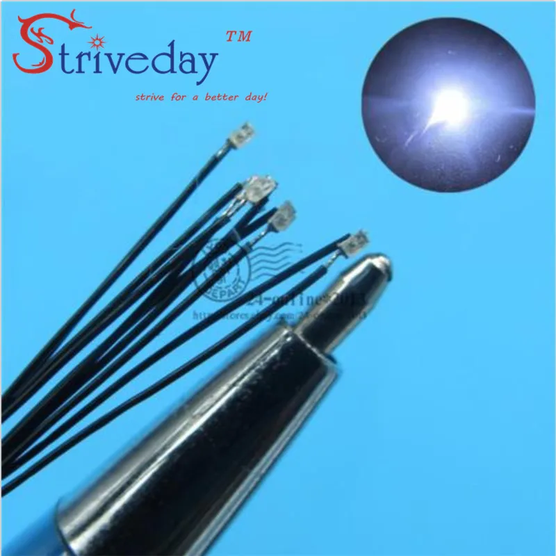 10pcs/lot 0805 SMD Pre-soldered micro litz wired LED leads resistor 8-12V 20cm DIY 9 Colors can choose |