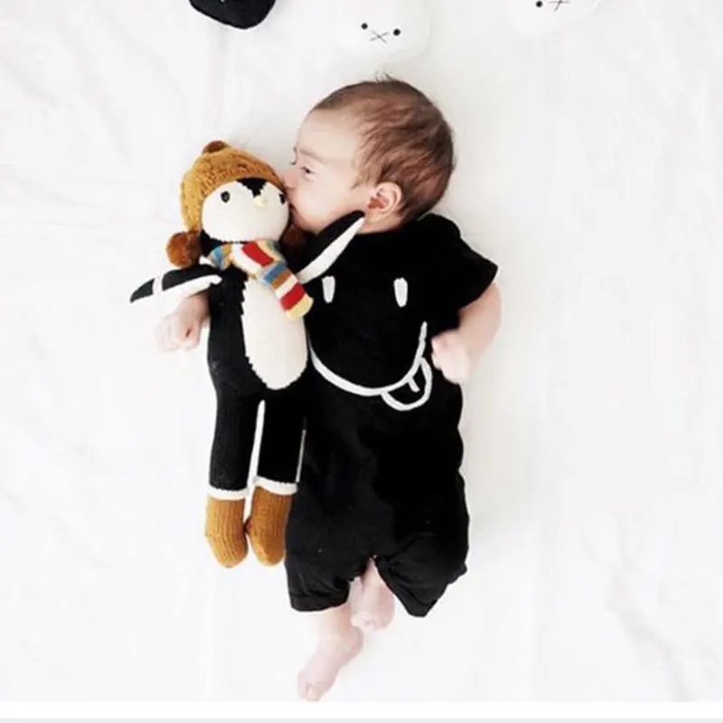 Детские комбинезоны летние стиль питание одежда для маленьких мальчиков и