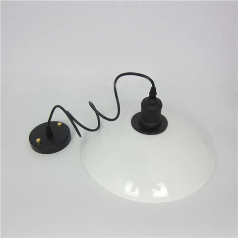Креативный подвесной светильник с одной головкой и железной крышкой для кастрюль, подвесной светильник E27 в стиле лофт, подвесной светильник для ресторана, бара, кофейни, спальни