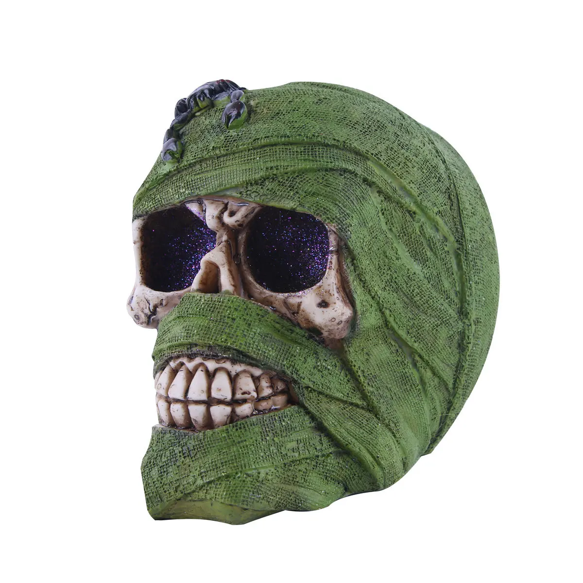 

Home Decoration Accessories Modern Resin Skull Halloween Props Decorated Home Pose Toy Skull Handicraft Creative Gift