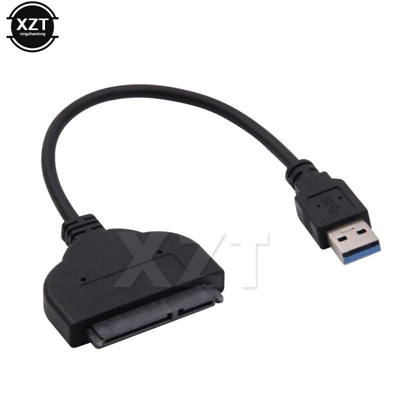 Переходник USB 3 0 на SATA кабель-конвертер 22 pin для 2 5-дюймового HDD SSD жесткого диска